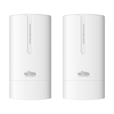 Комплект беспроводного моста WiFi Wi-Tek WI-CPE511H-KIT V2 5GHz, 867Mbps, 3km, 2x100Mbps, Cloud Комплект беспроводного моста WiFi Wi-Tek WI-CPE511H-KIT V2 5GHz, 867Mbps, 3km, 2x100Mbps, Cloud