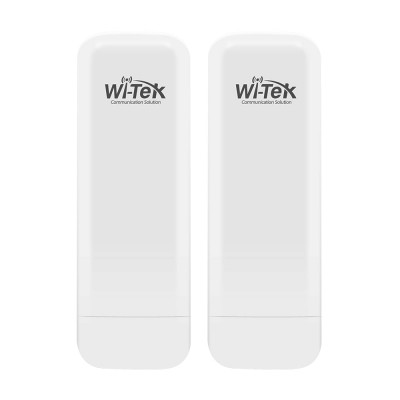 Комплект бездротового моста WiFi Wi-Tek WI-CPE513P-KIT V3 5GHz, 300Mbps, 5km, 2x100Mbps, PoE IN/PoE OUT, Cloud