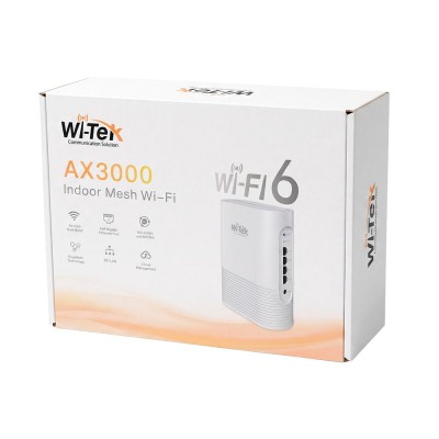 WiFi 6 Mesh-маршрутизатор Wi-Tek WI-AX3000M двухдиапазонный гигабитный WiFi 6 Mesh-маршрутизатор Wi-Tek WI-AX3000M двухдиапазонный гигабитный