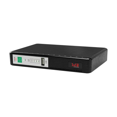 Комплект безперебійної зв'язку: WiFi 7 Mesh-маршрутизатор Cudy WR6500H + Mini UPS SKE POE-432N 8800mAh 5V/9V/12V/15V/24V/PoE, Li-ion 4*2.2Ah