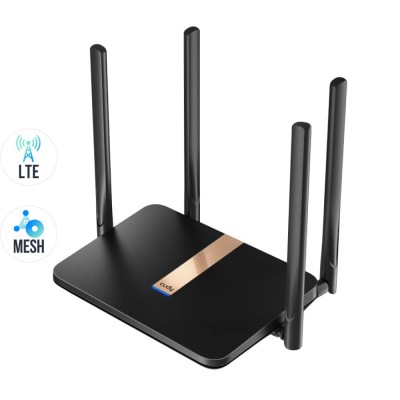 WiFi 5 Mesh 4G LTE-маршрутизатор Cudy LT500D CAT4 двухдиапазонный WiFi 5 Mesh 4G LTE-маршрутизатор Cudy LT500D CAT4 двухдиапазонный