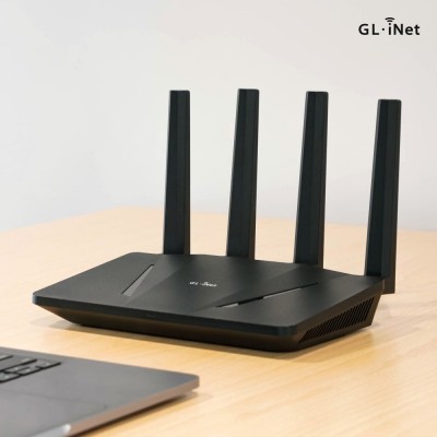 WiFi 6 маршрутизатор GL.iNet Flint (GL-AX1800-EU) гігабітний дводіапазонний WiFi 6 маршрутизатор GL.iNet Flint (GL-AX1800-EU) гігабітний дводіапазонний