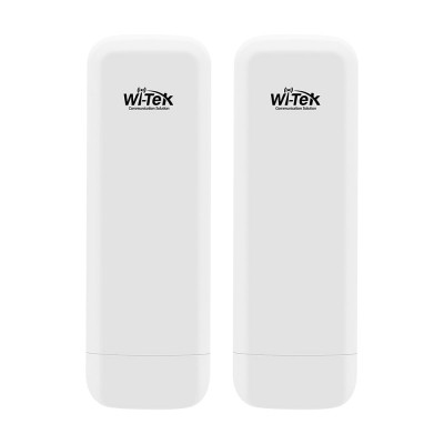 Комплект беспроводного моста Wi-Fi Wi-Tek WI-CPE800-KIT V3 5GHz, 867Mbps, 5km, 2x1000Mbps, PoE IN/LAN OUT, Cloud Комплект беспроводного моста Wi-Fi Wi-Tek WI-CPE800-KIT V3 5GHz, 867Mbps, 5km, 2x1000Mbps, PoE IN/LAN OUT, Cloud