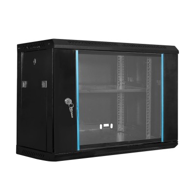Коммутационный шкаф E-NET 6U/600x600x350 Black Коммутационный шкаф E-NET 6U/600x600x350 Black