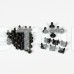 Коммутационный шкаф NVC-4U/600x450x270 Black Коммутационный шкаф NVC-4U/600x450x270 Black