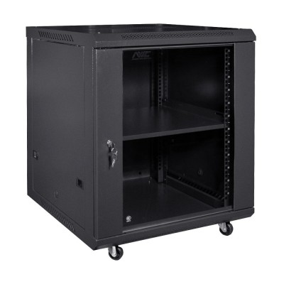 Коммутационный шкаф NVC-12U/600x600x640 Black Коммутационный шкаф NVC-12U/600x600x640 Black