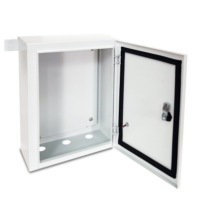 Шафа металева герметична ГБ-400 (400*300*150) з панеллю Шафа металева герметична ГБ-400 (400*300*150) з панеллю