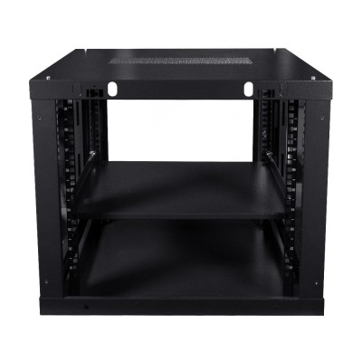Коммутационный шкаф NVC-9U/600x600x500 Black Коммутационный шкаф NVC-9U/600x600x500 Black