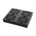 Вентилятор до комутаційних шкафів глибиною 800 мм Trinix TRX-FAN4 Black