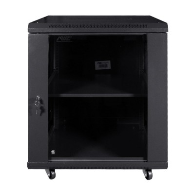 Коммутационный шкаф NVC-12U/600x600x640 Black Коммутационный шкаф NVC-12U/600x600x640 Black