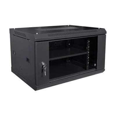 Коммутационный шкаф NVC-6U/600x450x350 Black Коммутационный шкаф NVC-6U/600x450x350 Black