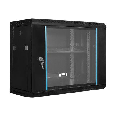 Коммутационный шкаф E-NET 9U/600x600x500 Black Коммутационный шкаф E-NET 9U/600x600x500 Black