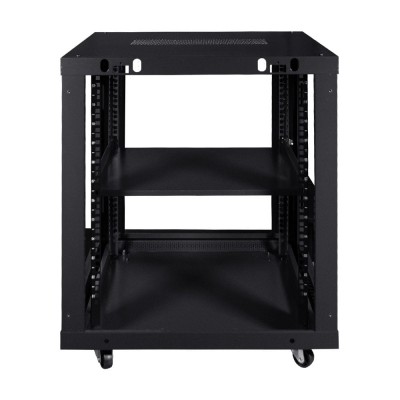 Коммутационный шкаф NVC-12U/600x600x640 Black Коммутационный шкаф NVC-12U/600x600x640 Black