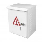 Шафа металева Trinix TRX-400MB (372*300*250) з поличками Шафа металева Trinix TRX-400MB (372*300*250) з поличками