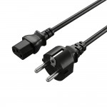Кабель живлення Trinix C13-EU plug євророзетка 1.8м