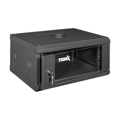 Комутаційна шафа Trinix TRX-4U/600x450x280 Black Комутаційна шафа Trinix TRX-4U/600x450x280 Black