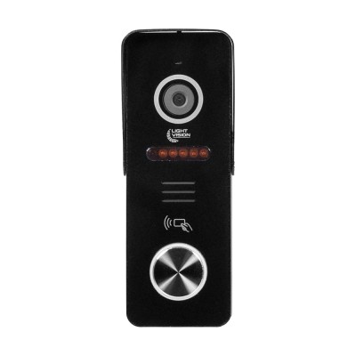 Відеопанель Light Vision RIO FHD(RF) Black зі зчитувачем Mifare Відеопанель Light Vision RIO FHD(RF) Black зі зчитувачем Mifare
