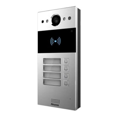 IP-відеопанель на 4 абоненти 2Mp Akuvox R20B SIP зі зчитувачем EM-Marine / Mifare / NFC IP-відеопанель на 4 абоненти 2Mp Akuvox R20B SIP зі зчитувачем EM-Marine / Mifare / NFC