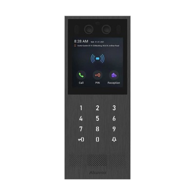 IP-відеопанель багатоабонентська 2Mp Akuvox X912S з екраном 4