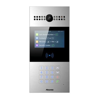 IP-відеопанель багатоабонентська 2Mp Akuvox R28A з екраном 4.3