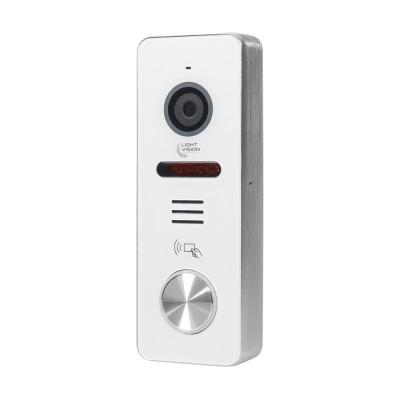 Відеопанель Light Vision RIO FHD(RF) Silver зі зчитувачем Mifare Відеопанель Light Vision RIO FHD(RF) Silver зі зчитувачем Mifare