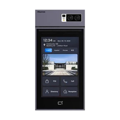 IP-відеопанель багатоабонентська 5Mp Akuvox S539 з екраном 10