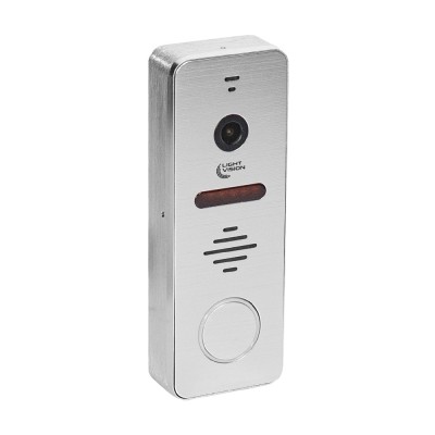 Відеопанель 2Mp Light Vision RIO FHD Silver Відеопанель 2Mp Light Vision RIO FHD Silver
