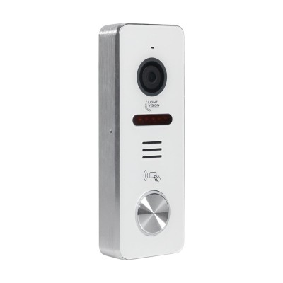 Відеопанель Light Vision RIO FHD(RF) Silver зі зчитувачем Mifare Відеопанель Light Vision RIO FHD(RF) Silver зі зчитувачем Mifare