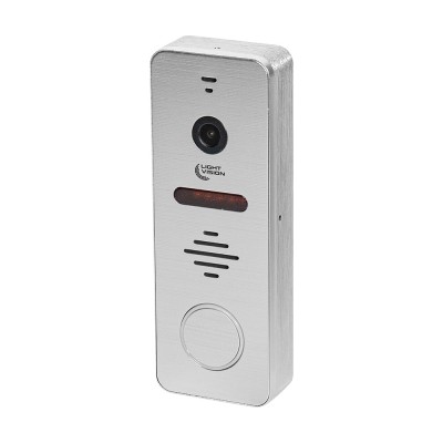 Відеопанель 2Mp Light Vision RIO FHD Silver Відеопанель 2Mp Light Vision RIO FHD Silver
