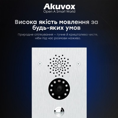 IP-відеопанель 2Mp Akuvox E21V SIP IP-відеопанель 2Mp Akuvox E21V SIP