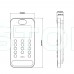 IP-відеопанель з WiFi 2Mp TVT TD-E2223-EM/IC/PE/WF з розпізнаванням облич та зчитувачем Mifare IP-відеопанель з WiFi 2Mp TVT TD-E2223-EM/IC/PE/WF з розпізнаванням облич та зчитувачем Mifare