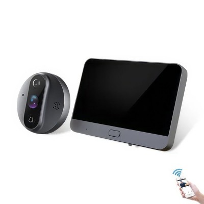 Комплект видеозвонка с домофоном WiFi Light Vision VLC-300IVP(Tuya) Комплект видеозвонка с домофоном WiFi Light Vision VLC-300IVP(Tuya)