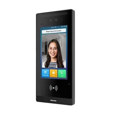 IP-відеопанель багатоабонентська 2Mp Akuvox E18C з екраном 7", розпізнаванням облич та зчитувачем EM-Marine / Mifare / NFC / BLE / QR IP-відеопанель багатоабонентська 2Mp Akuvox E18C з екраном 7", розпізнаванням облич та зчитувачем EM-Marine / Mifare / NFC / BLE / QR