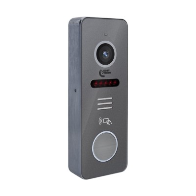 Відеопанель Light Vision RIO FHD(RF) Grey зі зчитувачем Mifare Відеопанель Light Vision RIO FHD(RF) Grey зі зчитувачем Mifare