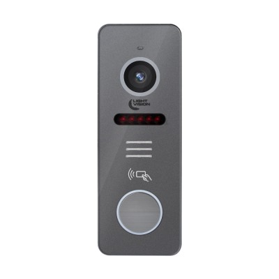 Відеопанель Light Vision RIO FHD(RF) Grey зі зчитувачем Mifare Відеопанель Light Vision RIO FHD(RF) Grey зі зчитувачем Mifare