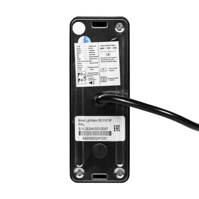 Відеопанель Light Vision RIO FHD(RF) Black зі зчитувачем Mifare Відеопанель Light Vision RIO FHD(RF) Black зі зчитувачем Mifare