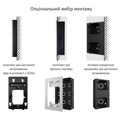 IP-відеопанель 2Mp Akuvox R20A SIP зі зчитувачем EM-Marine / Mifare / NFC IP-відеопанель 2Mp Akuvox R20A SIP зі зчитувачем EM-Marine / Mifare / NFC