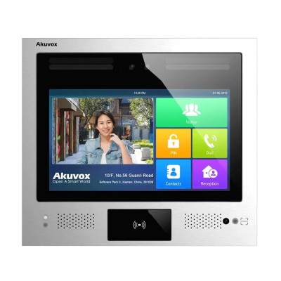 IP-відеопанель багатоабонентська 2Mp Akuvox X916S з екраном 13