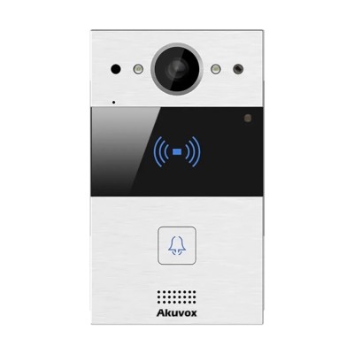 IP-відеопанель 2Mp Akuvox R20A-2 SIP зі зчитувачем EM-Marine / Mifare / NFC, 2-дротове підключення