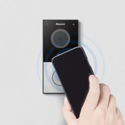 IP-відеопанель з Wi-Fi 2Mp Akuvox E12W SIP зі зчитувачем Mifare / NFC / BLE