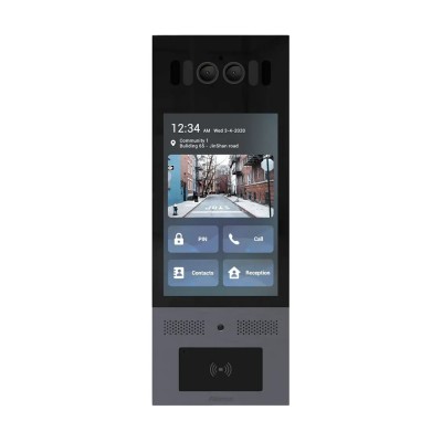 IP-відеопанель багатоабонентська 5Mp Akuvox X915S з екраном 8