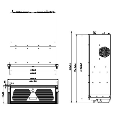 IP-відеореєстратор 256-канальний 16Mp TVT TD-35256H24-A3H з декодером