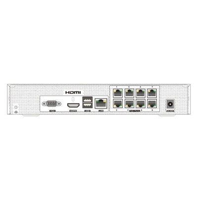 IP-відеореєстратор 8-канальний 6Mp TVT TD-3008H1-8P-B1-B з 8 портами PoE