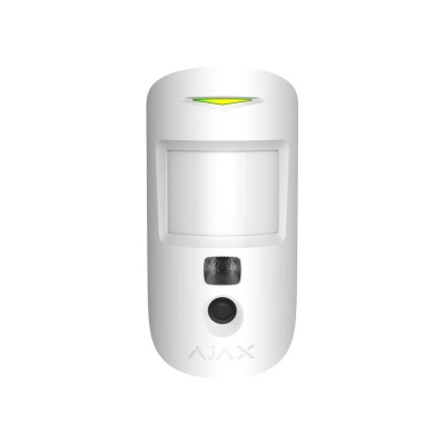 Комплект беспроводной сигнализации Ajax StarterKit Cam (8EU) UA white с фотоверификацией тревог