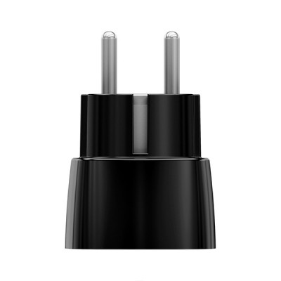 Радіокерована розумна розетка Ajax Socket black з лічильником енергоспоживання Радіокерована розумна розетка Ajax Socket black з лічильником енергоспоживання