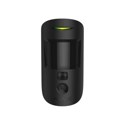 Комплект беспроводной сигнализации Ajax StarterKit Cam Plus (8EU) UA black