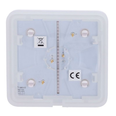 Кнопка Ajax SoloButton (1-gang/2-way) white для одноклавішного або прохідного вимикача Кнопка Ajax SoloButton (1-gang/2-way) white для одноклавішного або прохідного вимикача