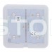 Кнопка Ajax SoloButton (1-gang/2-way) white для одноклавішного або прохідного вимикача Кнопка Ajax SoloButton (1-gang/2-way) white для одноклавішного або прохідного вимикача