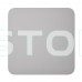 Кнопка Ajax SoloButton (1-gang/2-way) fog для одноклавішного або прохідного вимикача