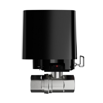 Кран перекриття води Ajax WaterStop 1/2" black з дистанційним керуванням Кран перекриття води Ajax WaterStop 1/2" black з дистанційним керуванням